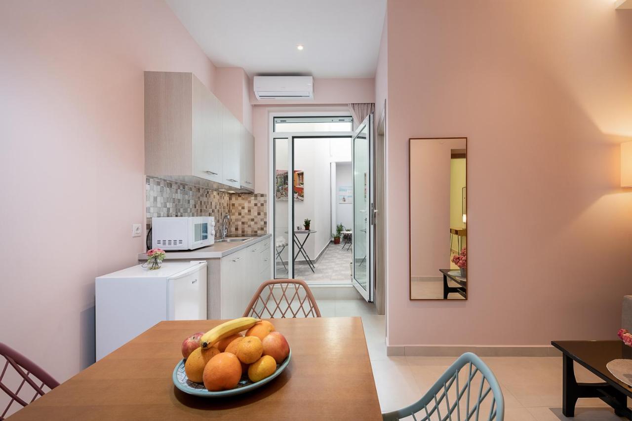 M City Apartments 100M From The Beach Chrissi Akti Chania Exterior foto