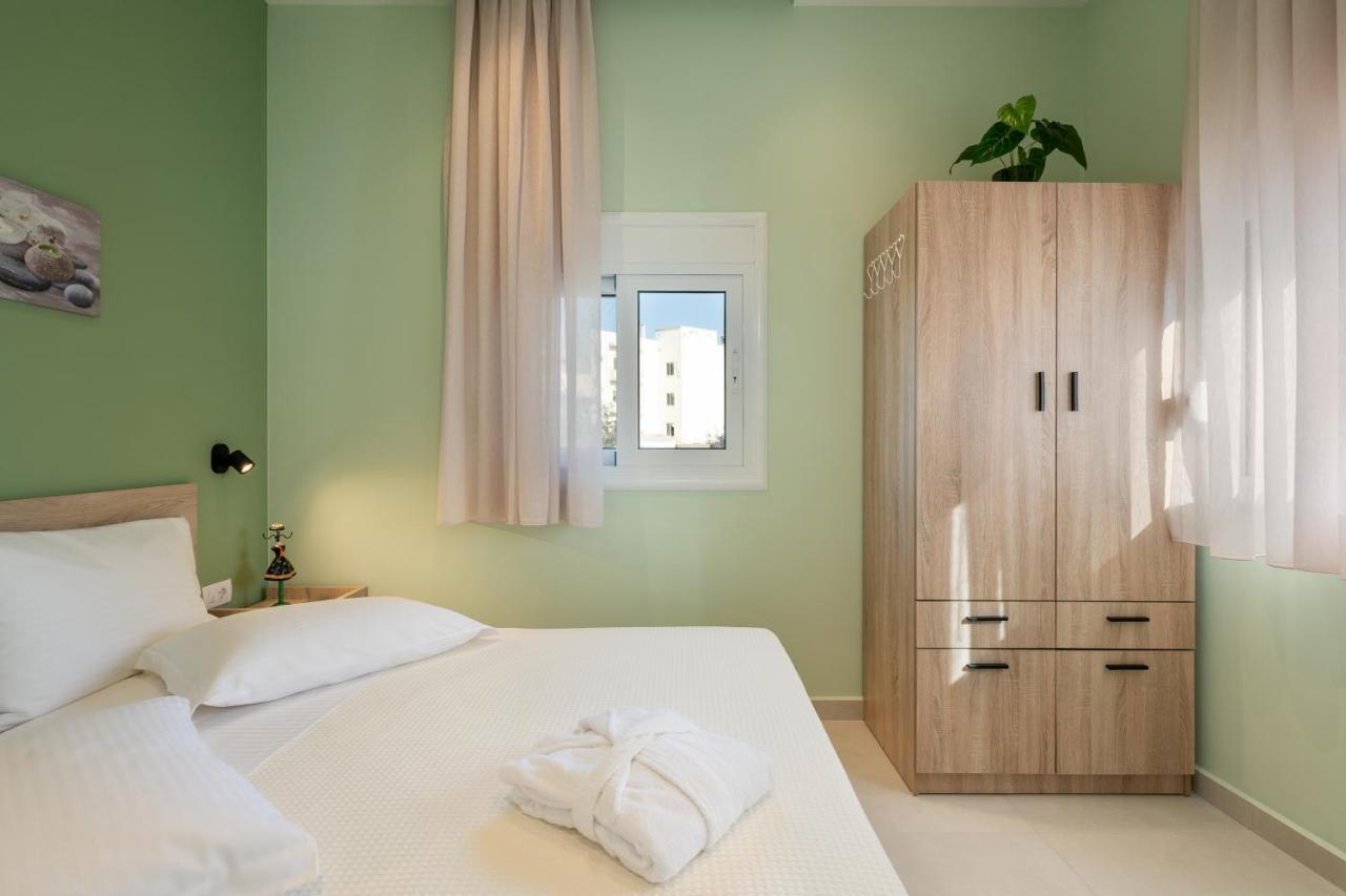 M City Apartments 100M From The Beach Chrissi Akti Chania Exterior foto