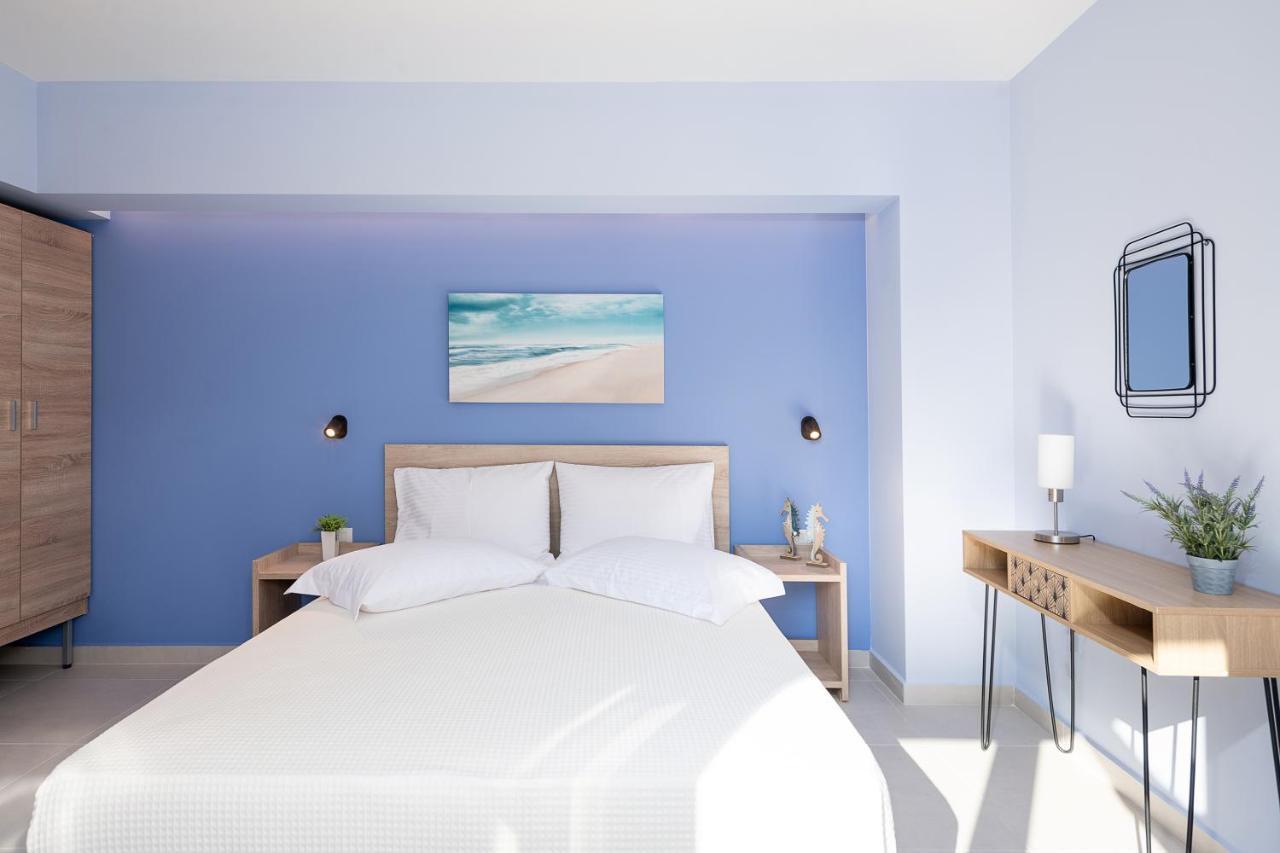 M City Apartments 100M From The Beach Chrissi Akti Chania Exterior foto