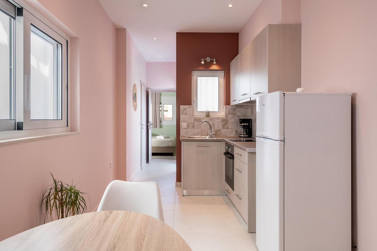M City Apartments 100M From The Beach Chrissi Akti Chania Exterior foto